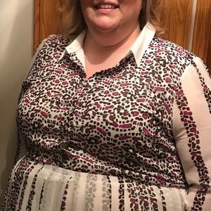 Plus Size Dress-Lane Bryant Size 28